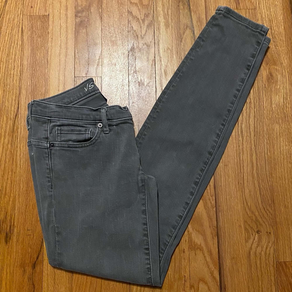 Victoria’s Secret Siren gray jeans, inseam-31, Size 0